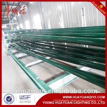 Steel tubular street lighting pole